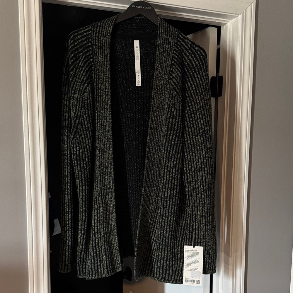 NWT Lululemon Cotton-Cashmere Sweater Wrap